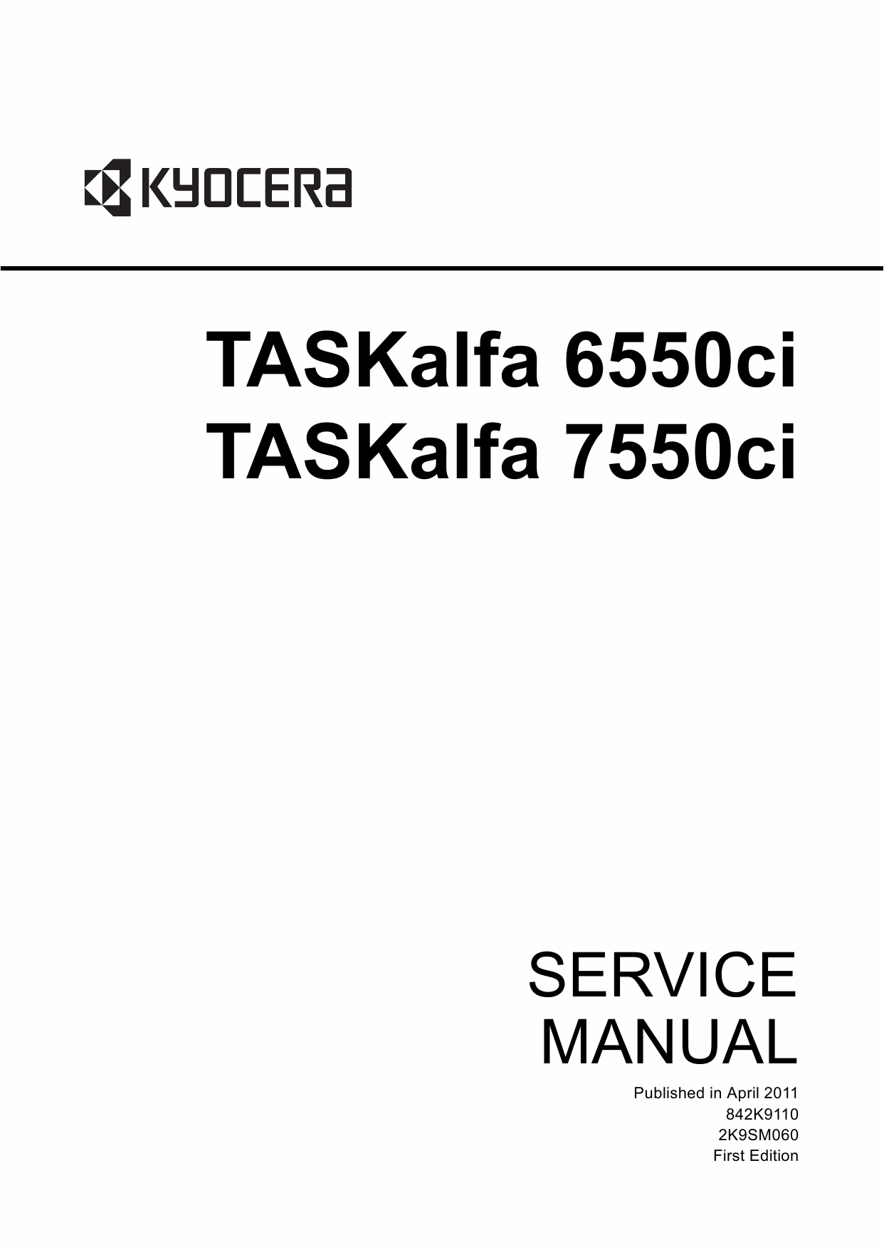 KYOCERA ColorMFP TASKalfa-6550ci 7550ci Service Manual-1
